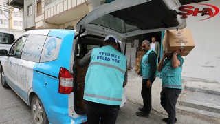 Eyyübiye Belediyesi yardım faaliyetlerini sürdürüyor