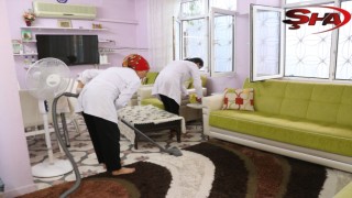 Bayram öncesi evde bakım hizmeti ile yüzler gülüyor