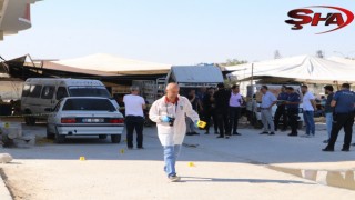 Urfa'da pazar yerinde otomobili taradılar