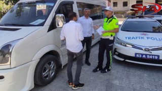 Urfa'da okul servis araçları denetlendi