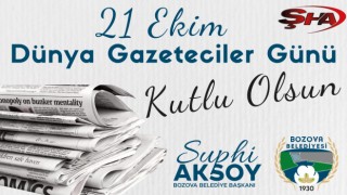 Başkan Aksoy’dan gazeteciler günü mesajı 