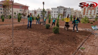 Karaköprü'de parklar kışa hazırlanıyor