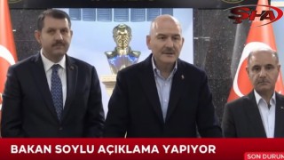 Bakan Soylu Urfa'daki operasyonun detaylarını açıkladı