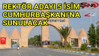 İşte Harran Üniversitesi'nin rektör adayları...