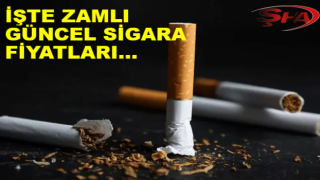 Sigara fiyatlarına zam geldi!