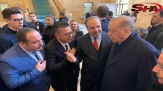 Başkan Ekinci, Cumhurbaşkanı Erdoğan’la görüştü
