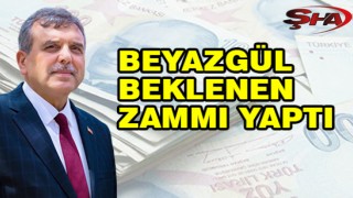 Beyazgül’den işçilere müjde…