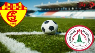 Edirnespor-Karaköprü maçıyla ilgili flaş gelişme