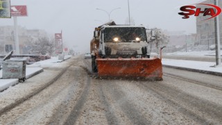 Viranşehir Belediyesi’nden karla mücadele seferberliği