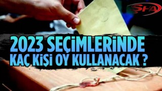 14 Mayıs'ta oy kullanacak seçmen sayısı belli oldu