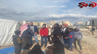 Urfa Barosu Kadın Hakları Merkezi depremzede kadınları unutmadı