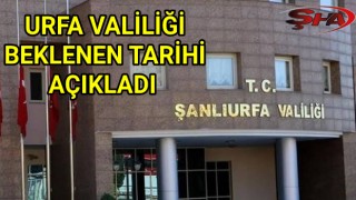 Urfa'da sular ne zaman gelecek?