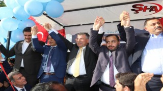 CEVHERİ’NİN SEÇİM BÜROSU AÇILIŞI MİTİNGE DÖNÜŞTÜ