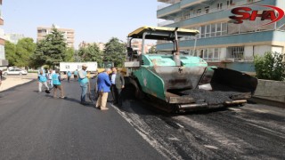 BAŞKAN CANPOLAT, SICAK ASFALT ÇALIŞMALARINI İNCELEDİ