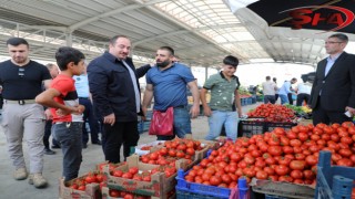 Ekinci Pazar esnafından destek istedi