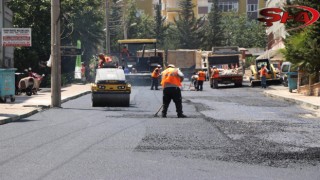 Haliliye’de sıcak asfaltla yollar daha konforlu