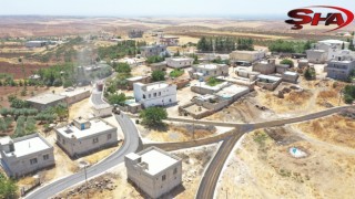 Karaköprü kırsalında yollar sathi kaplama ile yenileniyor