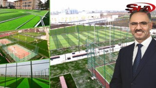 Eyyübiye Belediyesi onlarca spor tesisini hizmete sunmaya hazırlanıyor