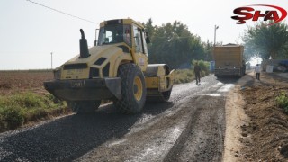 Haliliye kırsalındaki yollar asfaltla buluşuyor