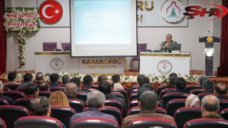 Karaköprü Belediyesi personeline hizmet içi eğitim