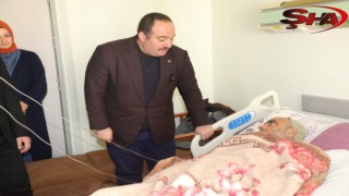 Başkan Ekinci’den hastane ziyareti