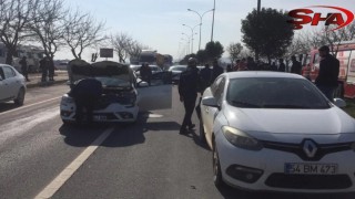 Urfa’da zincirleme trafik kazası: 11 yaralı