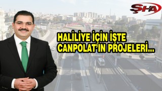 Başkan Canpolat, Haliliye için 14 proje ve eserini açıkladı