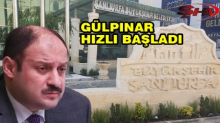 Şanlıurfa Büyükşehir Belediyesi’nde değişim başladı