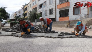 Haliliye Belediyesi üstyapı çalışmalarını sürdürüyor