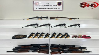 Urfa’da Operasyon: Cephanelik gibi evler ele geçirildi