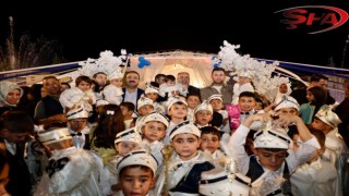 BÜYÜKŞEHİR, TOPLU SÜNNET ŞÖLENİ İLE YETİM VE İHTİYAÇ SAHİBİ ÇOCUKLARI SEVİNDİRDİ