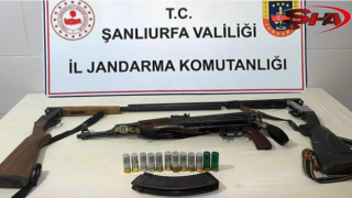 Şanlıurfa’nın 2 ilçesine ruhsatsız silah operasyonu!