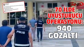 Urfa ile 70 ilde operasyon! Yüzlerce kişi gözaltına alındı