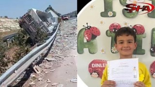 Urfalı şoför kaza yaptı! Çocuğu yaşamını yitirdi