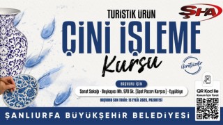Büyükşehir belediyesi, ücretsiz mozaik ve çini kursları açıyor