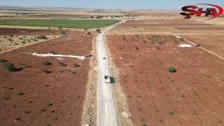 Büyükşehir, Hilvan’da kırsal yolları yeniliyor