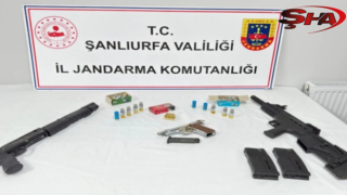 Şanlıurfa’da kaçak silah operasyonu