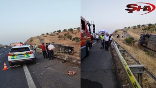 Seyahat kabusa döndü! Urfa'da otobüs devrildi