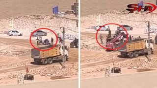 Urfa'da şantiye savaş alanına döndü!