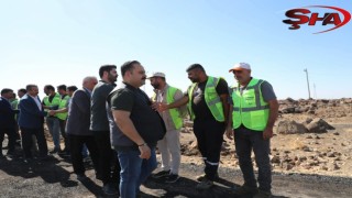 Başkan İnan, kırsalda asfalt çalışmalarını inceledi