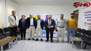 Başkan İnan’dan Eğitim-Sen’e ziyaret