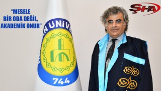 Harran Üniversitesi'nde 30 yıllık akademisyene oda krizi!