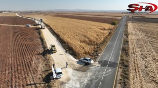 Büyükşehir, Suruç kırsalında yol konforunu artırıyor