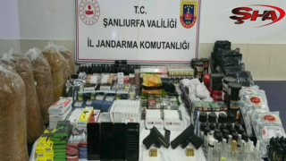 Şanlıurfa'da jandarmadan kaçakçılık operasyonu