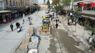 Şanlıurfa’da divanyolu modern bir görünüme kavuşuyor