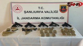 Şanlıurfa'da silah kaçakçılarına operasyon: 4 gözaltı