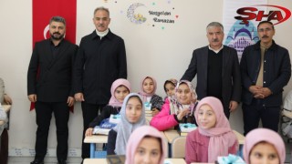 Eyyübiye’de Kur’an okumaya başlayan çocuklar büyük sevinç yaşadı