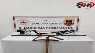 Şanlıurfa’da izinsiz kazı yapan 2 şahıs suçüstü yakalandı