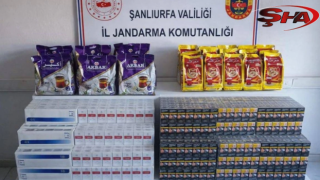 Viranşehir’de kaçak tütün ve alkol operasyonu