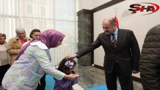 BAŞKAN GÜLPINAR, BELEDİYE PERSONELİYLE BAYRAMLAŞTI